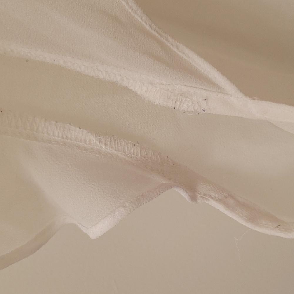 H&M White Blouse with Ruffle Sleeves - Picture 5 of 5